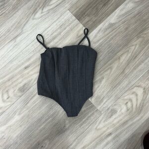 Dark Gray Bodysuit